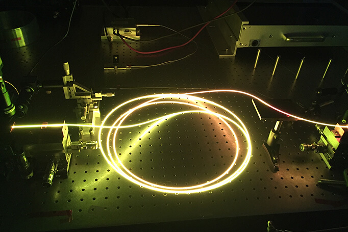 Detection of Defects in Laser Fibers