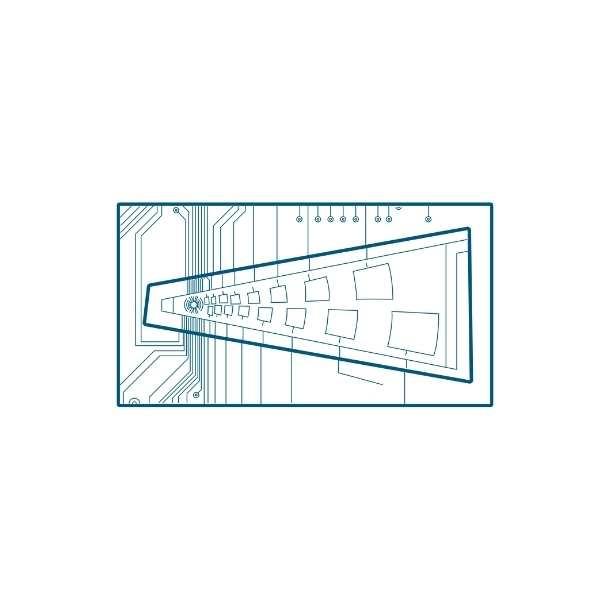 Laser diffraction array photodiodes